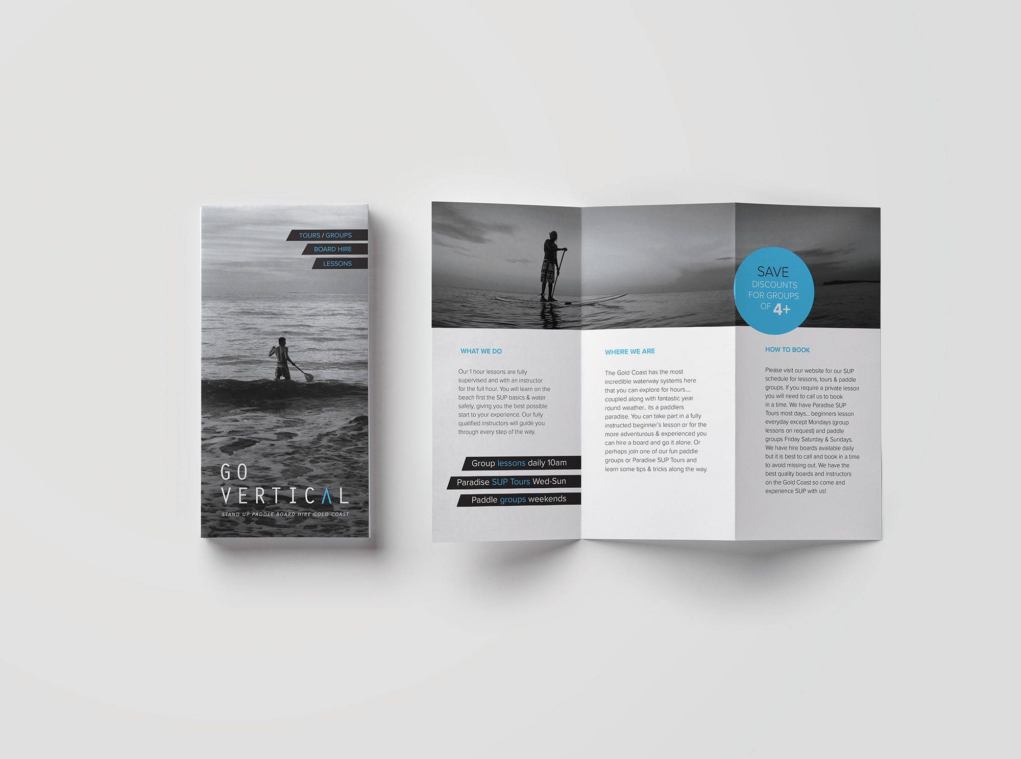 Go Vertical Z-Fold Brochure